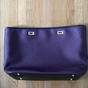 Lo & Sons Seville Tote Perforated Saffiano Shell